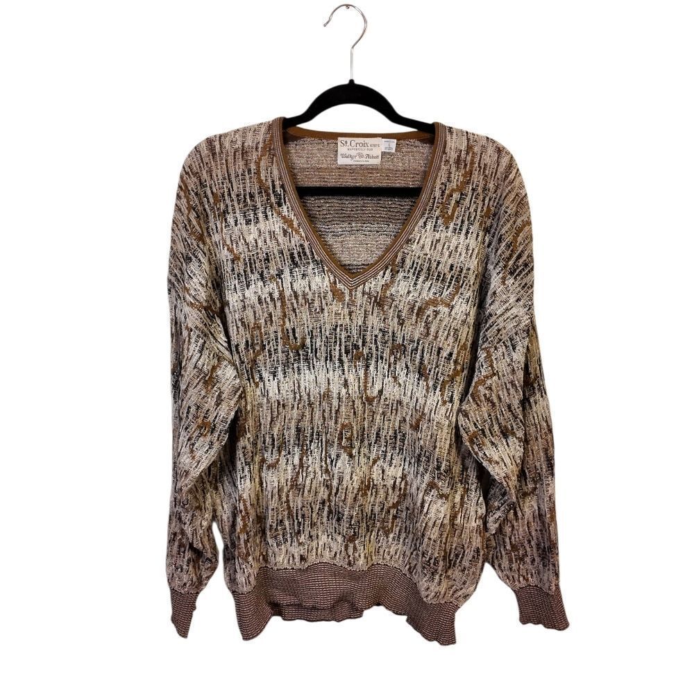 Vintage St. Croix Pullover Sweater Size L